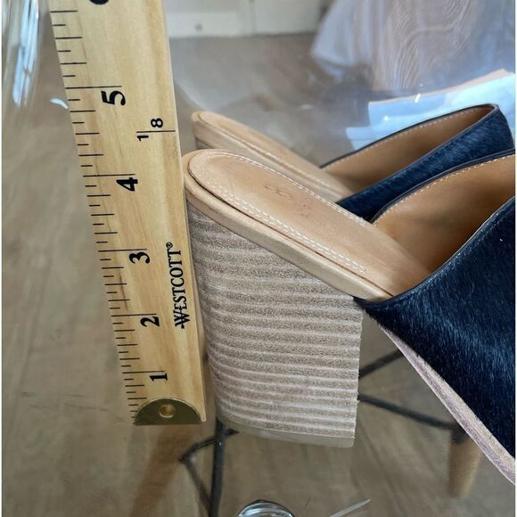 Bill Blass Niki Horse Hair mules  8.5 - Picture 4 of 11